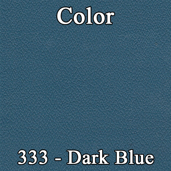 64 FURY SPLIT BENCH SEAT UPHOLSTEY - DK BLUE/MET BLUE