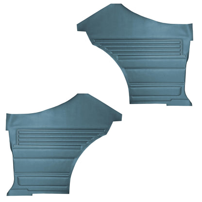 68 CHEVELLE/MALIBU HARDTOP REAR PANELS (UNASSEMBLED) - MEDIUM BLUE
