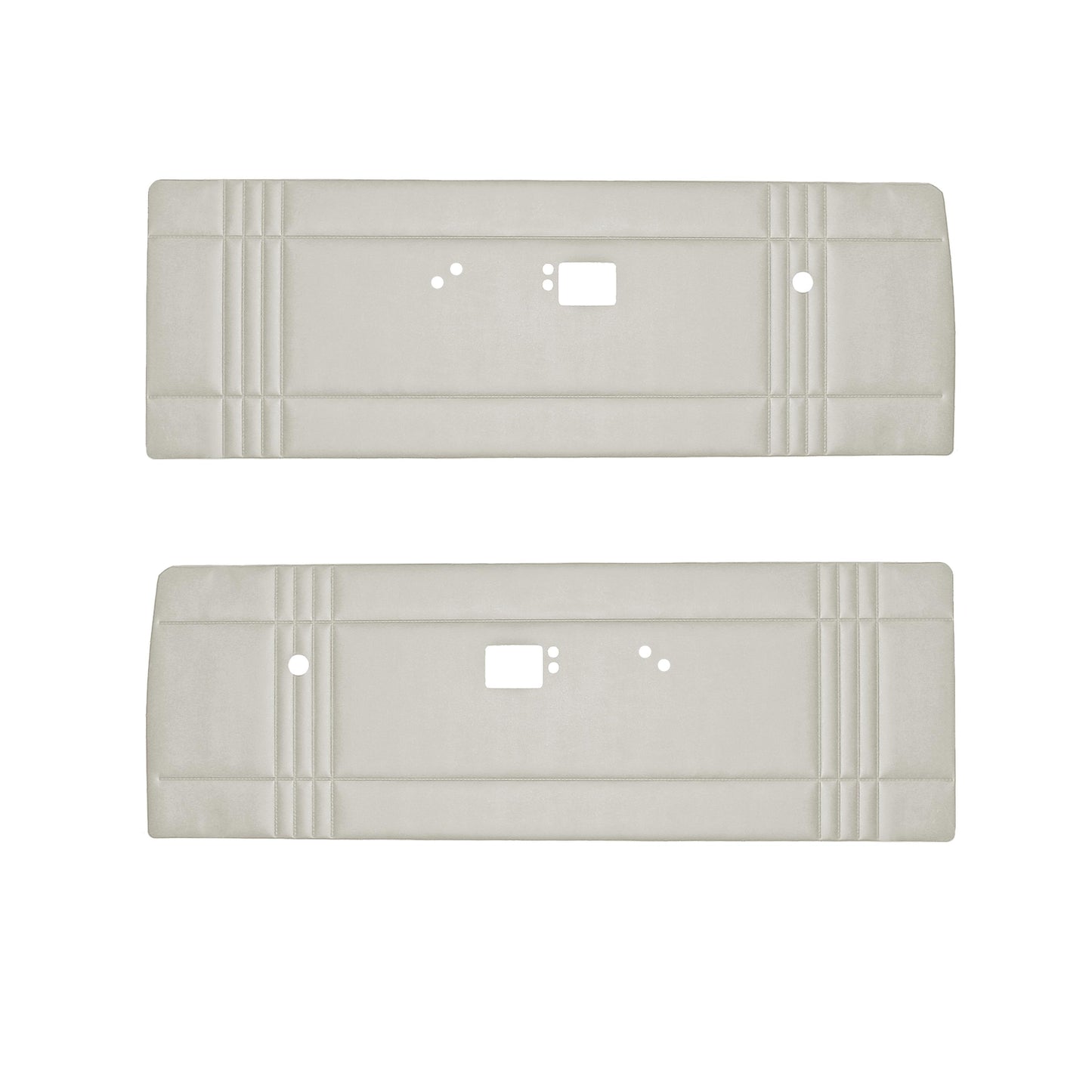 68 DART 270 FRONT DOOR PANELS - PEARL WHITE