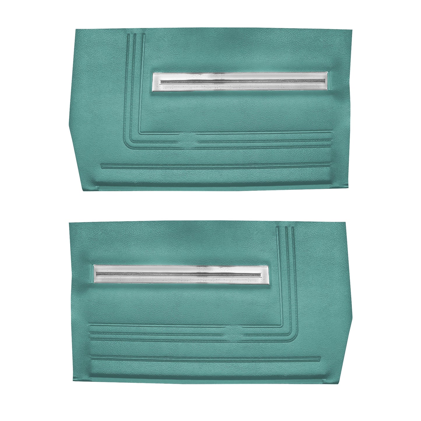 66 CHEVELLE/MALIBU CONVERTIBLE REAR PANELS - SRM LIGHT TURQUOISE