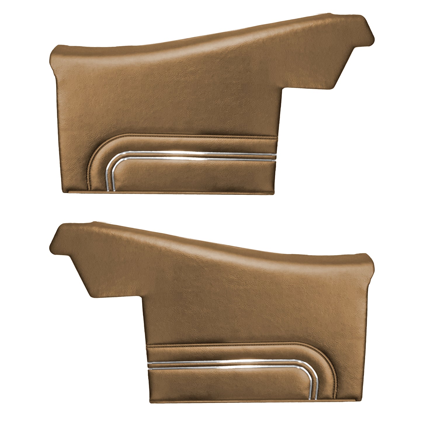 72 LEMANS SPORT CONVERTIBLE REAR PANELS (PRE-ASSEMBLED) - SADDLE