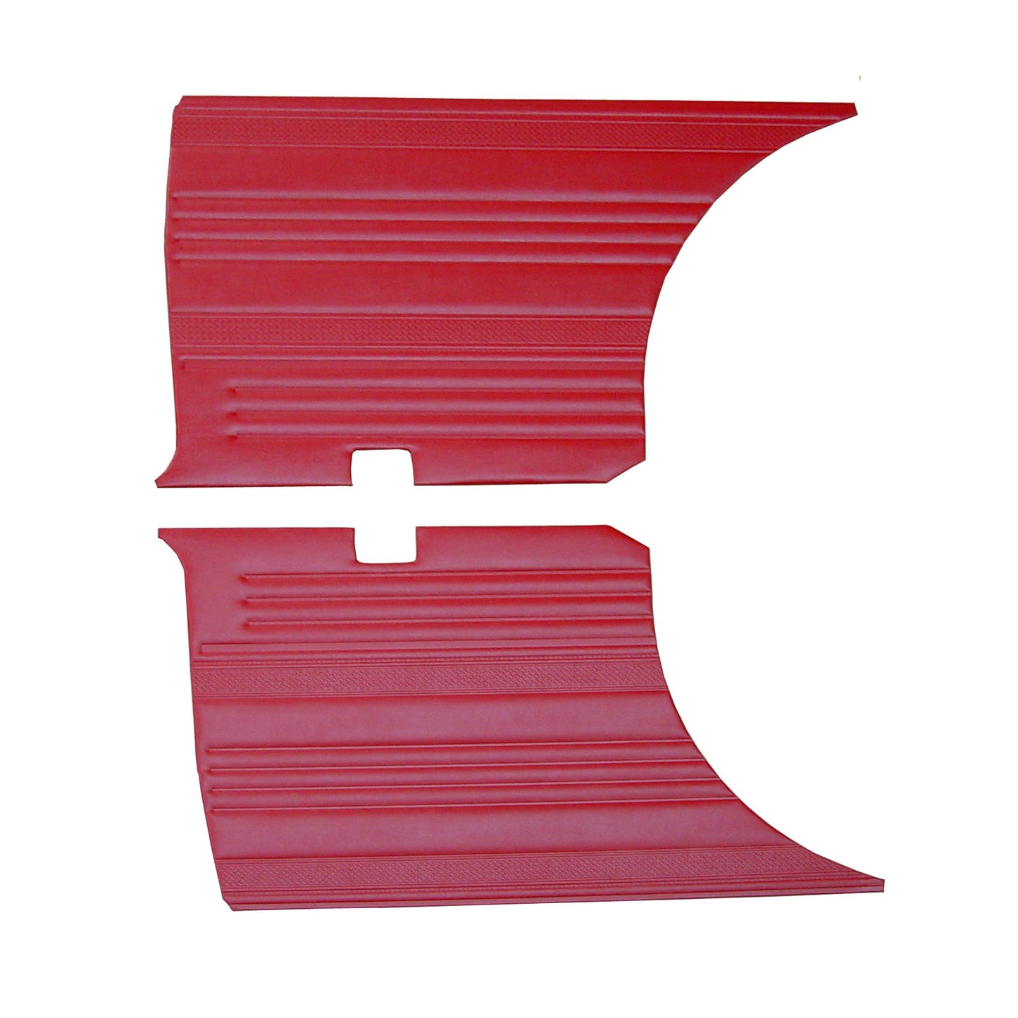 66 BARRACUDA FASTBACK REAR PANELS - RED