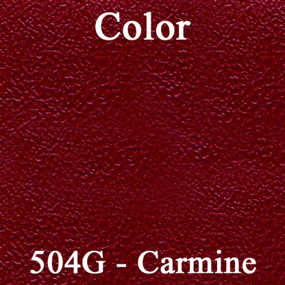 78 CAMARO "DELUXE CLOTH" DOOR PANELS (PRE-ASSEMBLED) - SRM CARMINE PLAID CLOTH/CARMINE