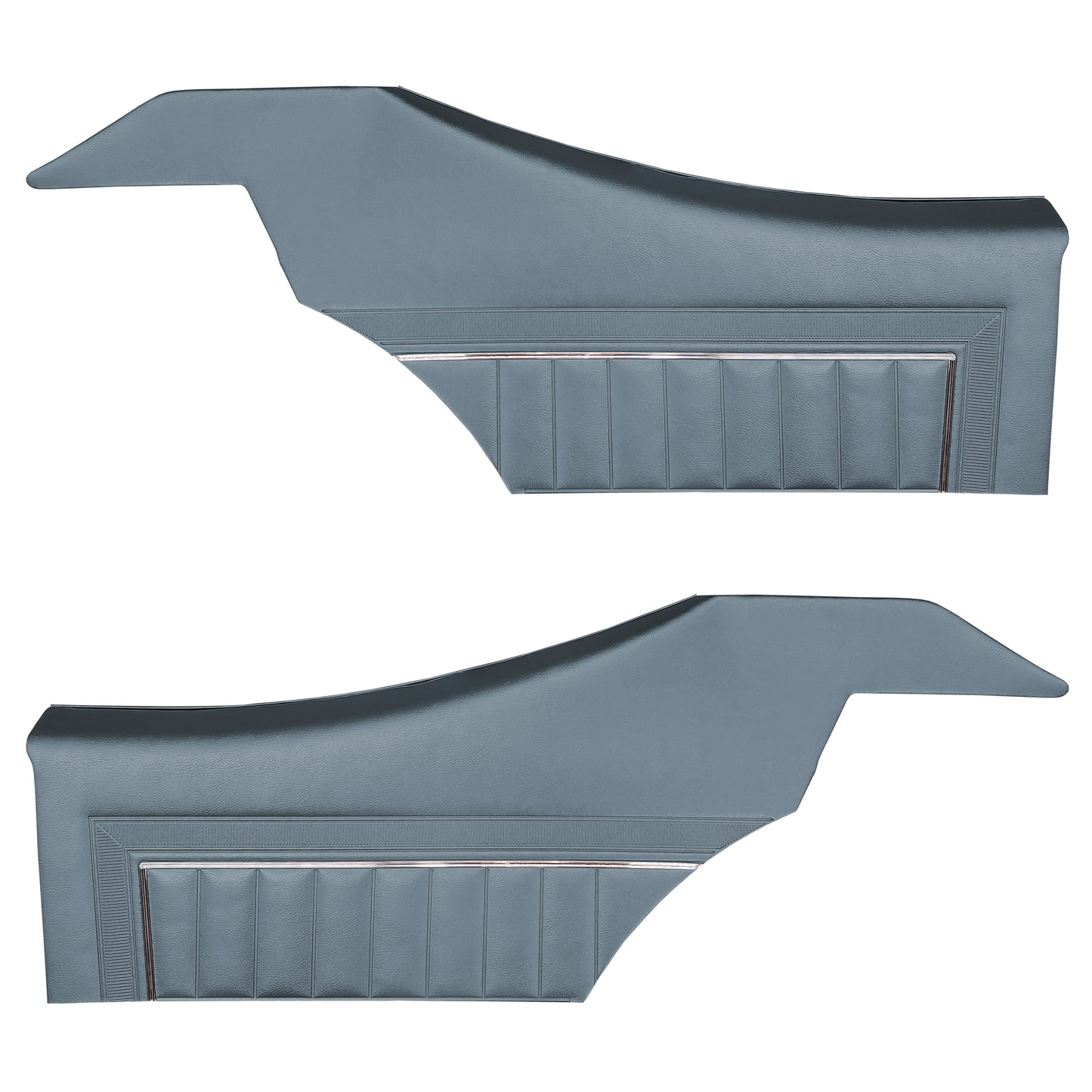 69 SKYLARK/GS "DELUXE" SPORT COUPE REAR PANELS (PRE-ASSEMBLED) - BLUE