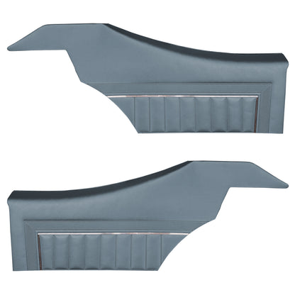 69 SKYLARK/GS "DELUXE" SPORT COUPE REAR PANELS (PRE-ASSEMBLED) - BLUE