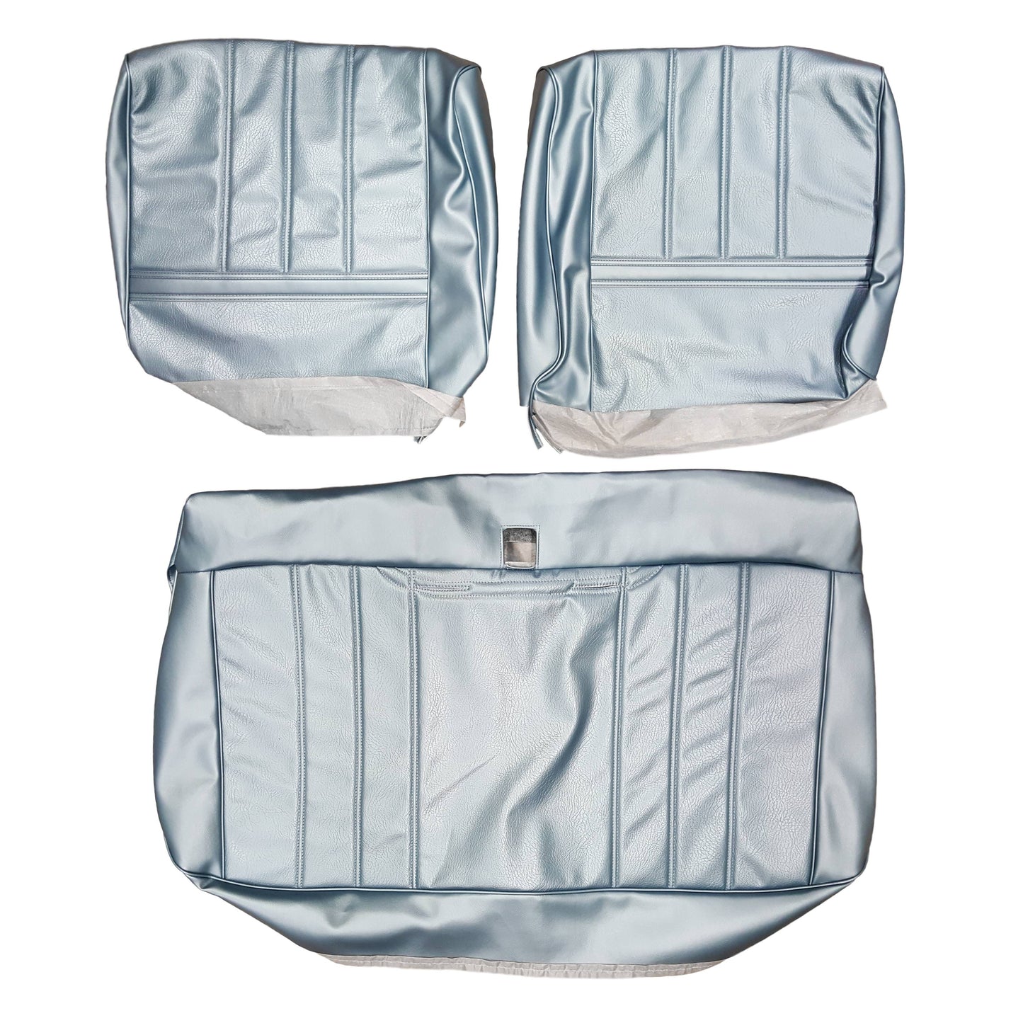 70 F-85 SPLIT BENCH UPHOLSTERY - BLUE
