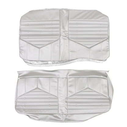70 CUTLASS 'S'/442 HOLIDAY COUPE REAR UPHOLSTERY - PEARL WHITE