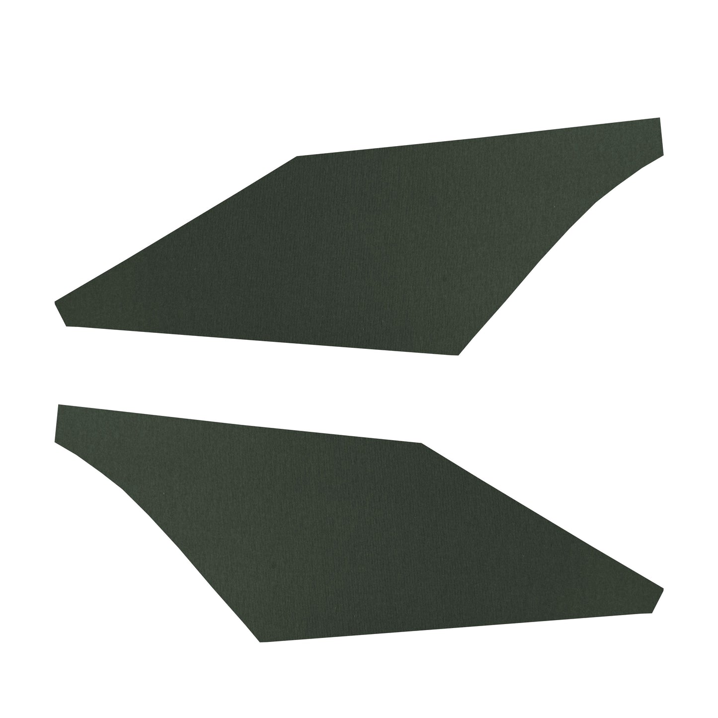 69 CAMARO SAIL PANEL BOARDS (RIBBED) - GREEN