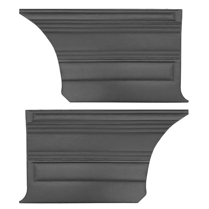 69 SATELLITE/ROADRUNNER "DECOR" HARDTOP REAR PANELS - BLACK
