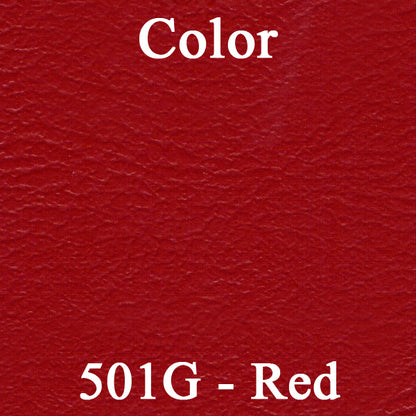 67 REAR ARMREST PADS - RED,65&67 REAR ARMREST PADS - RED