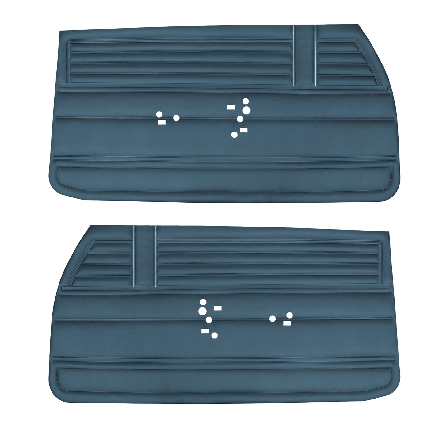 68 EL CAMINO DOOR PANELS (UNASSEMBLED) - BLUE