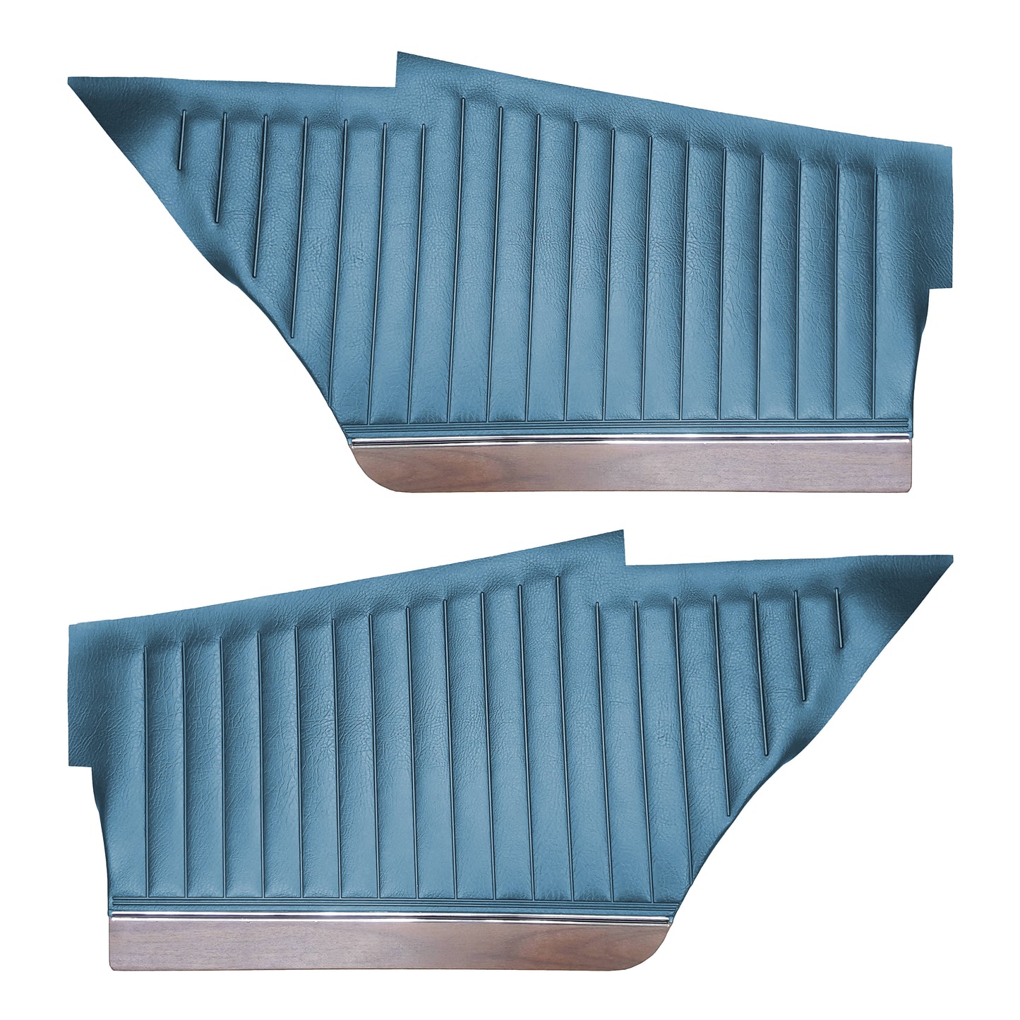 71 SATELLITE SEBRING PLUS/GTX HARDTOP REAR UPPER PANELS - BRIGHT BLUE