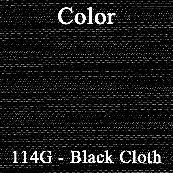 69 CLOTH SPORT REAR - BLACK
