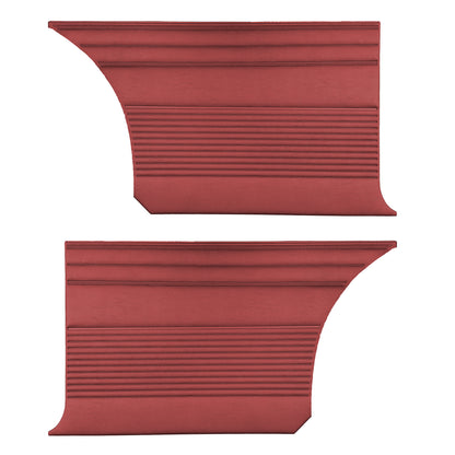 69 CHARGER HARDTOP REAR PANELS - RED