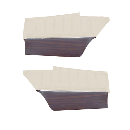 74 CHARGER REAR PANELS - WHITE