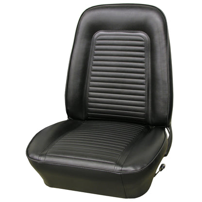 69 CAMARO "STANDARD" BUCKET SEAT UPHOLSTERY - BLACK