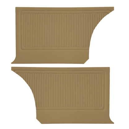 69 CORONET 440/SUPERBEE HARDTOP REAR PANELS - SADDLE