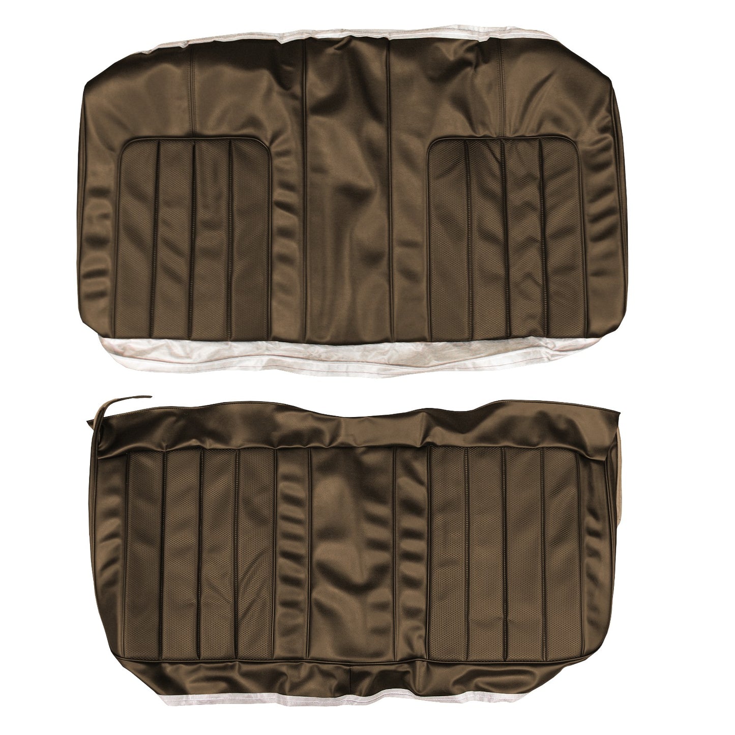 70 SKYLARK/GS "DELUXE" SPORT COUPE REAR UPHOLSTERY - BURNISHED SADDLE