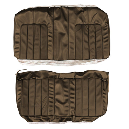 70 SKYLARK/GS "DELUXE" SPORT COUPE REAR UPHOLSTERY - BURNISHED SADDLE