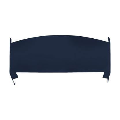 74-76 DUSTER/DART SPORT PACKAGE TRAY W/O SPEAKER CUT-OUTS - BLUE