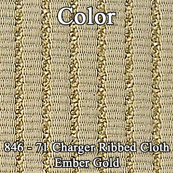 71 CLOTH BENCH - EMBER GOLD