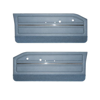 65 DART GT FRONT DOOR PANELS - BLUE