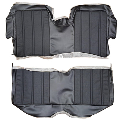 74 MATADOR HARDTOP REAR UPHOLSTERY - SRM BLUE KNIT/BLUE