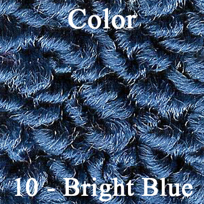64 CHRYSLER 300 CONSOLE CARPET  - BLUE (LOOP)