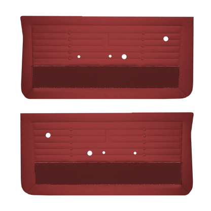 65 SKYLARK/GS FRONT DOOR PANELS - RED