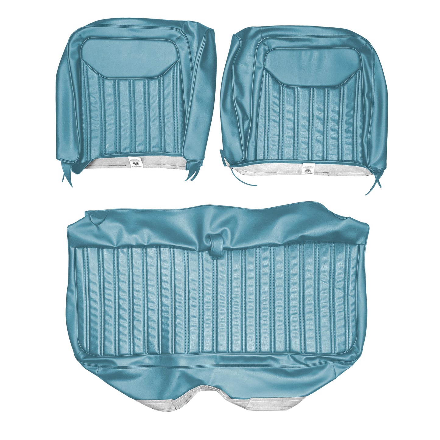 71 CHARGER/SUPERBEE "DELUXE" SPLIT BENCH UPHOLSTERY - BRIGHT BLUE