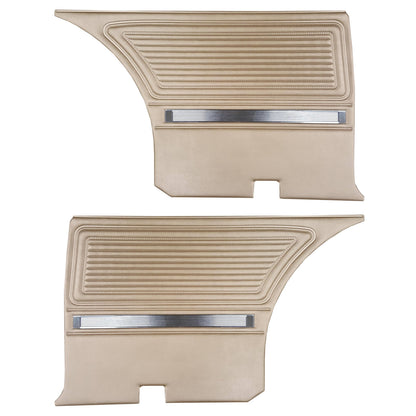 65 BARRACUDA FASTBACK REAR PANELS - GOLD
