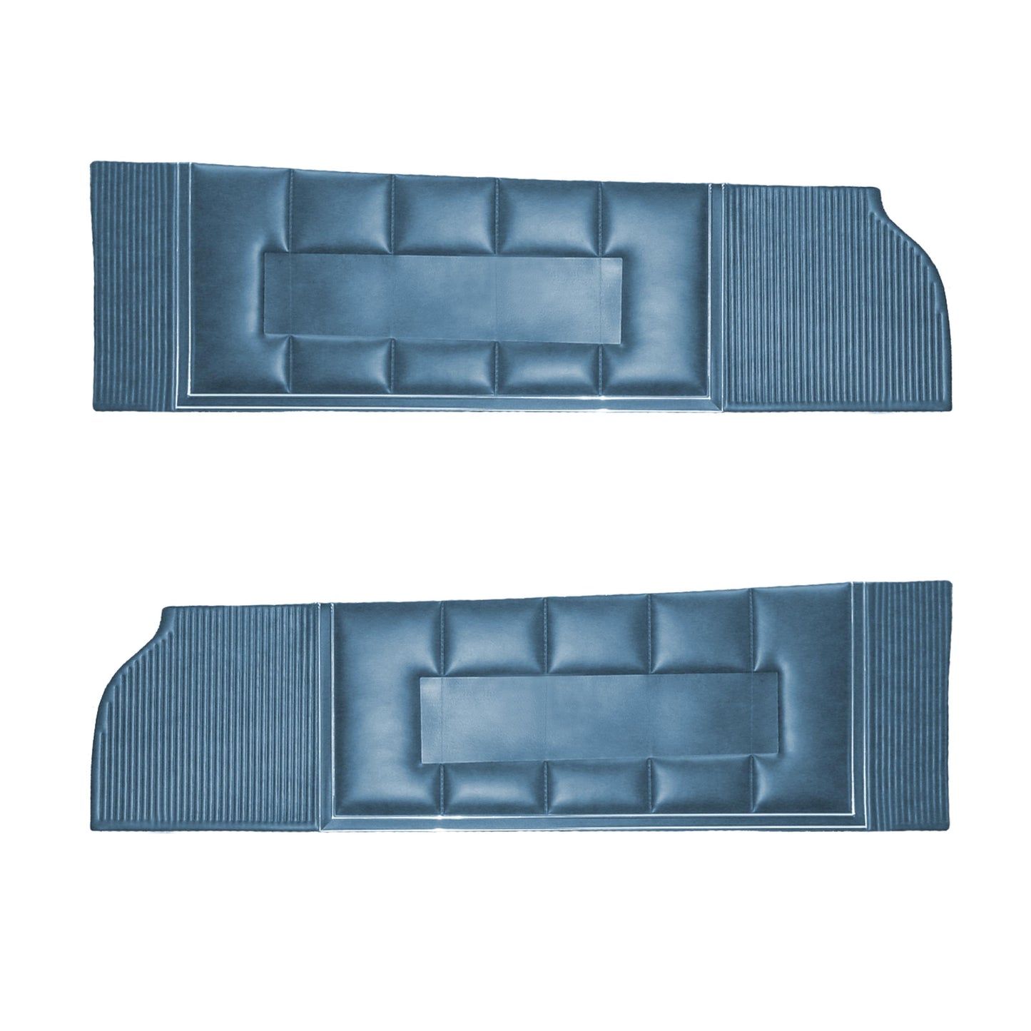 71 CHARGER SE FRONT UPPER DOOR PANELS - BRIGHT BLUE