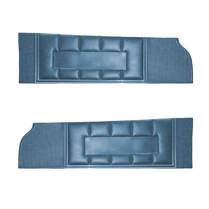 71 CHARGER SE FRONT UPPER DOOR PANELS - BRIGHT BLUE