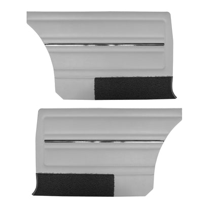65 DART GT HARDTOP REAR PANELS - PEARL WHITE