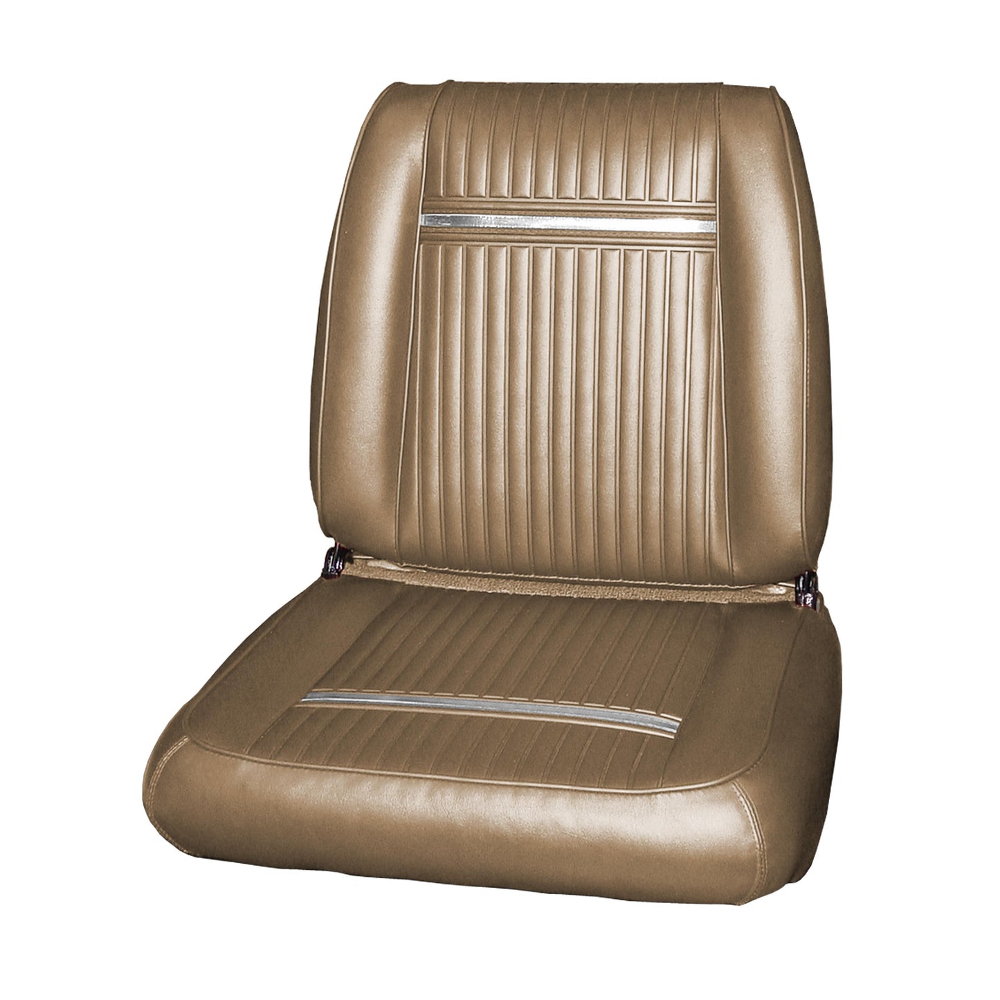 65 SPORT FURY BUCKET SEAT UPHOLSTERY - GOLD
