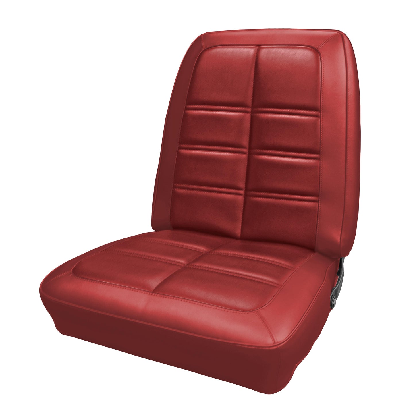 66 DART GT BUCKET SEAT UPHOLSTERY - RED