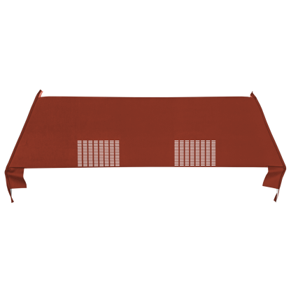70 CHARGER PACKAGE TRAY WITH SPEAKER CUT-OUTS - BURNT ORANGE