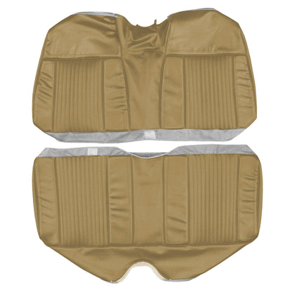 66 CHRYSLER 300 CONVERTIBLE REAR UPHOLSTERY - GINGER TAN