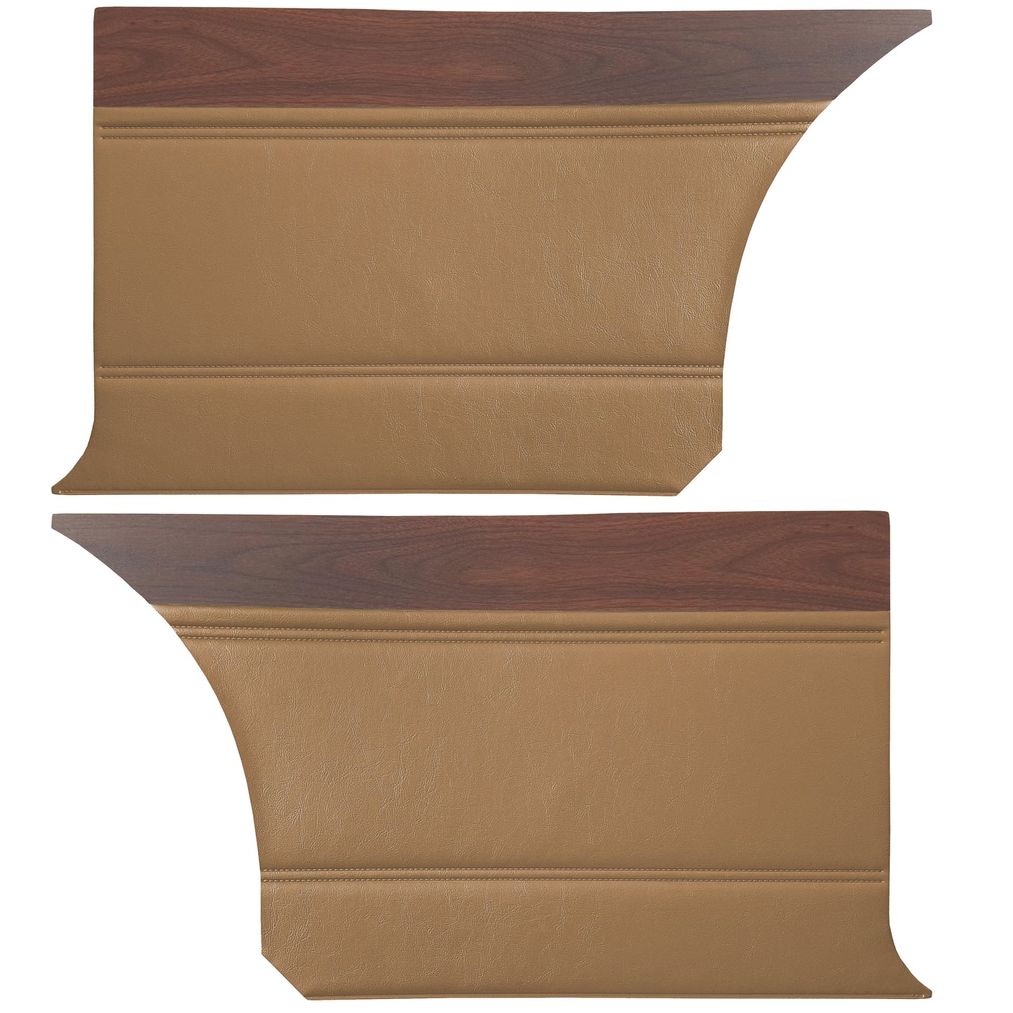 70 CHARGER SE HARDTOP REAR PANELS - BROWN