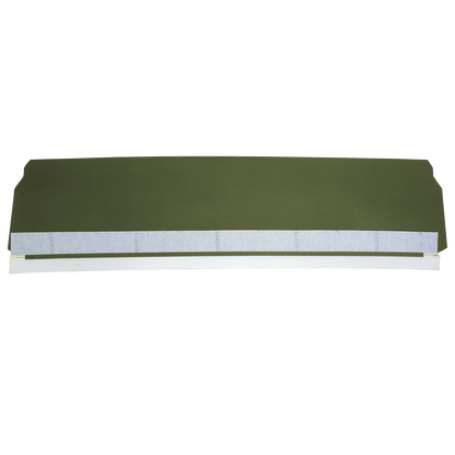 71 CHEVELLE/MALIBU HARDTOP PACKAGE TRAY W/O SPEAKER CUT-OUTS - JADE GREEN