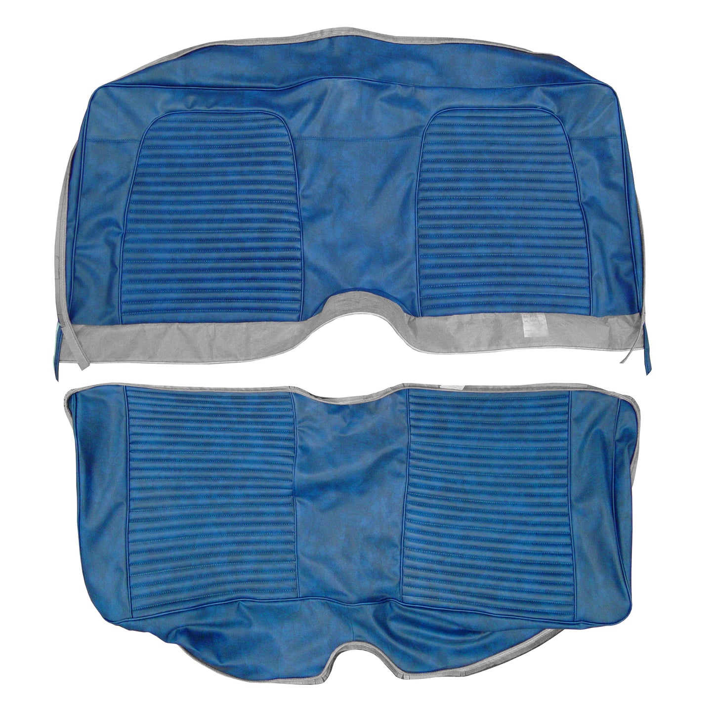 72 JAVELIN/AMX HARDTOP REAR UPHOLSTERY - SRM BLUE