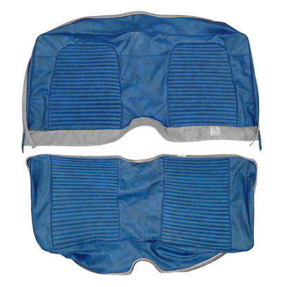 72 JAVELIN/AMX HARDTOP REAR UPHOLSTERY - SRM BLUE