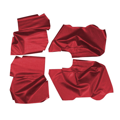 64 GM A-BODY CONVERTIBLE REAR ARMREST PANEL COVERS - RED