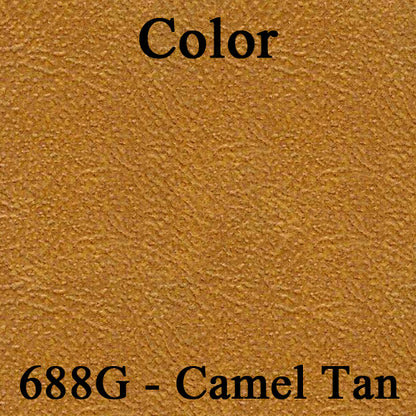 78-80 CAMARO "STANDARD" DOOR PANELS (UNASSEMBLED) - CAMEL TAN