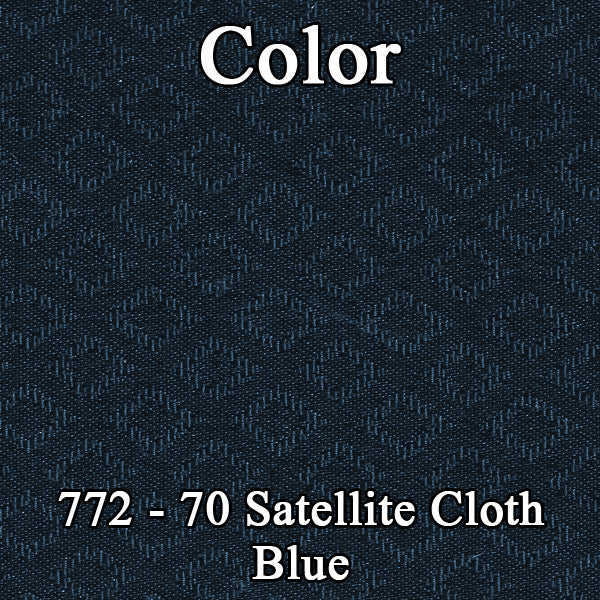 70 CLOTH BENCH - BLUE/BRT BLUE