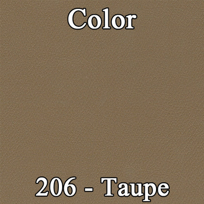63 DART GT BUCKET SEAT UPHOLSTERY - TAUPE