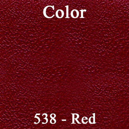 65 CORONET 440 CONVERTIBLE REAR PANELS - MAROON/RED