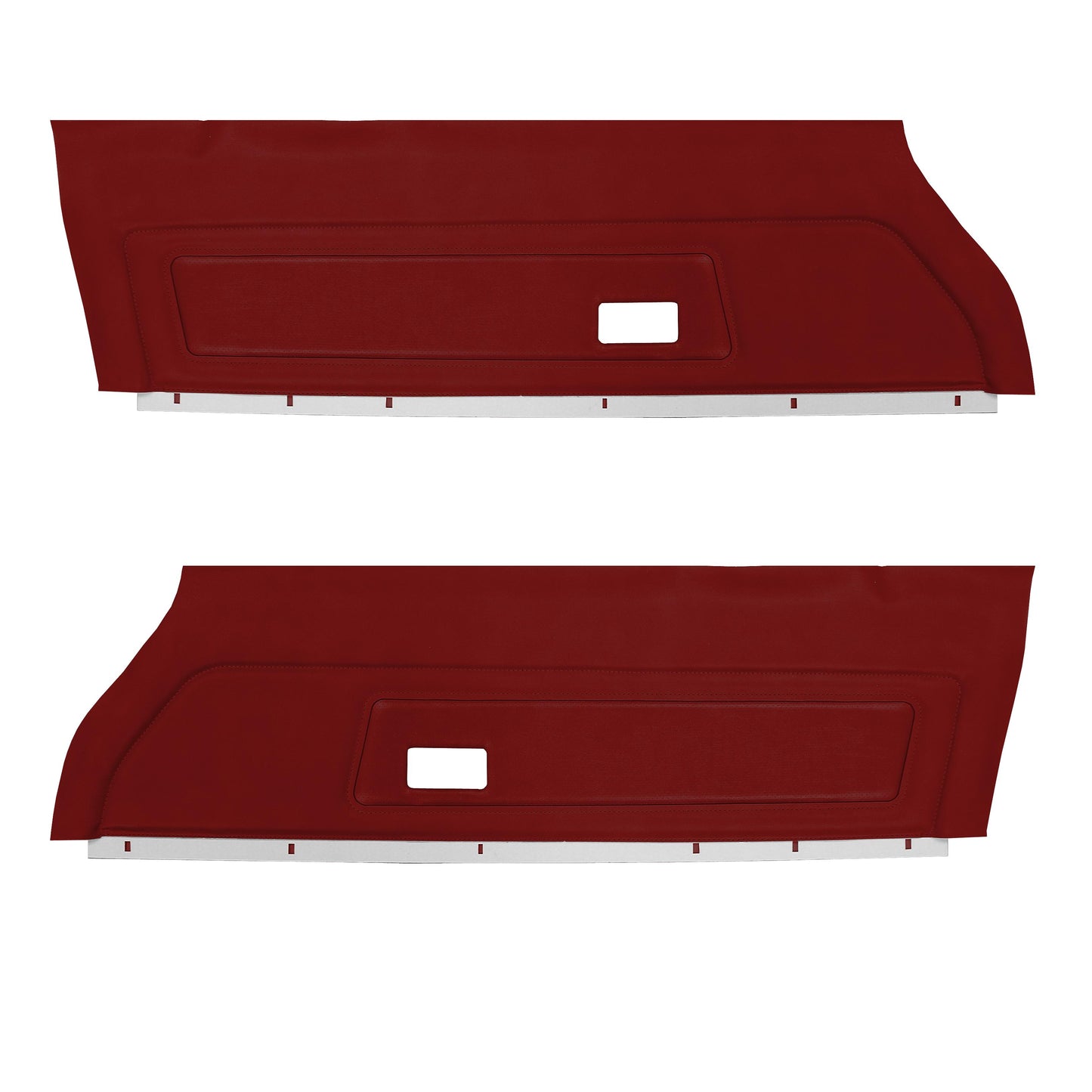 73/75 FIREBIRD/TRANS AM "DELUXE" UPPER DOOR PANELS (UNASSEMBLED) - RED