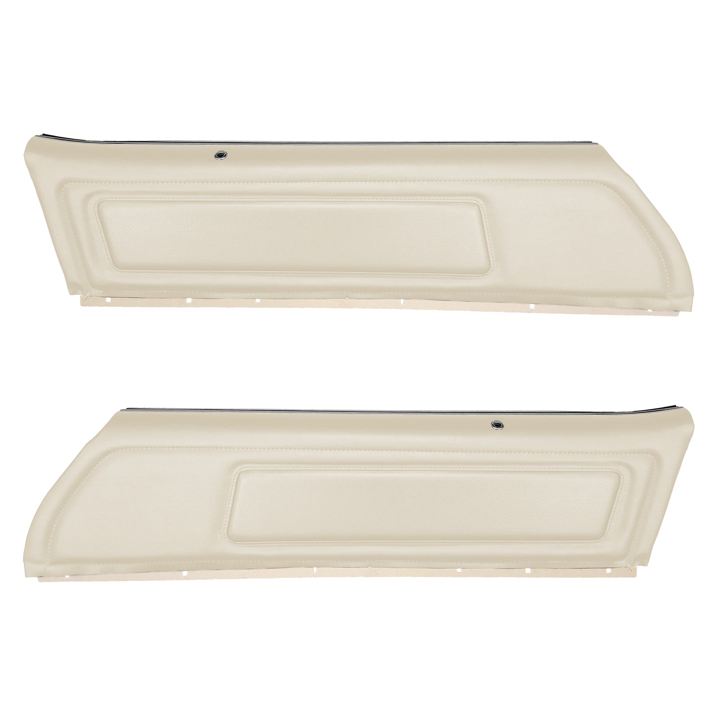 73-74 FIREBIRD/TRANS AM "DELUXE" UPPER DOOR PANELS (PRE-ASSEMBLED) - WHITE
