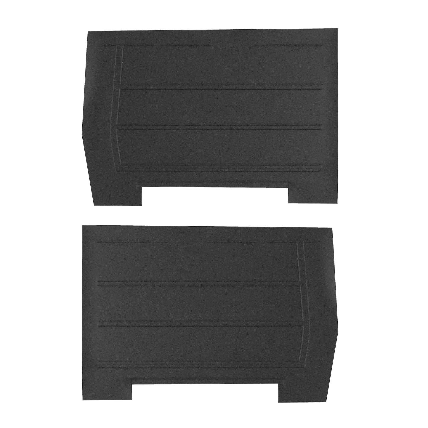 65 CHEVELLE/MALIBU CONVERTIBLE REAR PANELS - BLACK